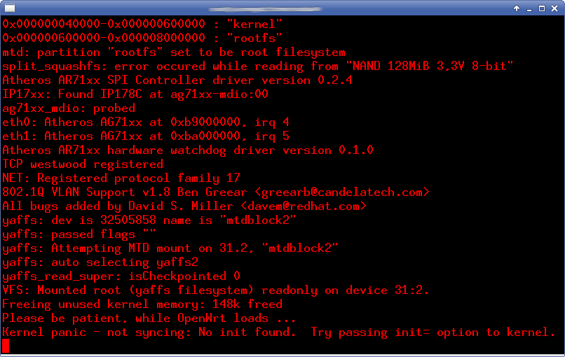 installing openwrt on a mikrotik routerboard