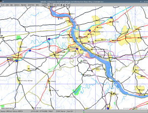 Xastir focused on Central Pennsylvania